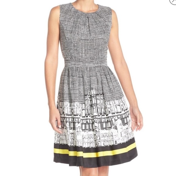 Ellen Tracy Dresses & Skirts - Ellen Tracy Black & White City Dress